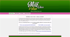 Desktop Screenshot of milflikesitraw.com
